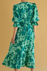 Sophia Palm Dress