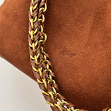 Barcelona Caramel Suede Bag