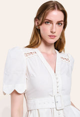 1697-Euphoria Deco poplin Dress