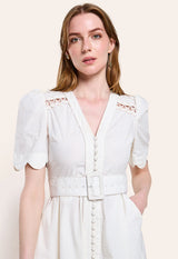 1697-Euphoria Deco poplin Dress
