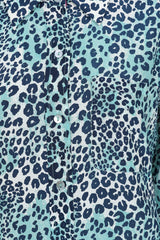 Goodwood-Ravello print Silk blouse-G