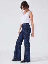 Jimi Flare Paisley Jeans