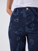 Jimi Flare Paisley Jeans
