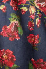 Harper print cotton dress