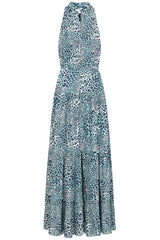 Hathaway-Ravello print long dress-G