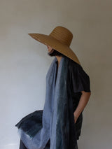 Impressionism Cashmere Wrap Teal