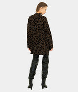 Leopard Turtleneck sweater