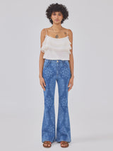 Dalton denim Flare Jeans