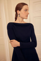 Oonah Polka Dot Jersey Dress