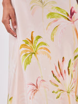 Palmera silk Slip Dress