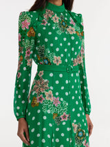 Jacqui-B crinkle dress