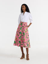 Kali-C Stretch Cotton Skirt