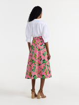Kali-C Stretch Cotton Skirt