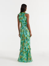 Rita crinkle chiffon Dress