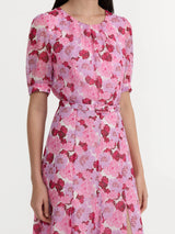 Jasmina Silk Georgette Dress