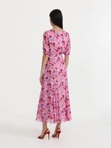 Jasmina Silk Georgette Dress