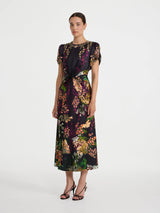 Gwen-C Dress in Equinox Print