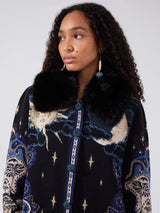Written in the Stars knit Coat