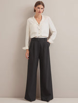 Margot High Waist Wide Leg Trousers