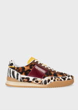 Animal print loafer