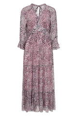 Tarn-Ravello Print Long Dress-P