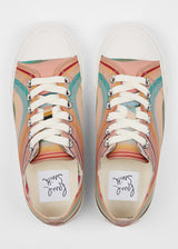 Marble Swirl Print Sneaker