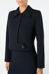 Weaver wool crepe Jacket