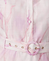 843B/71/L-Diaz Dress with self Belt-P