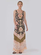 Desert Loom Silk Long Dress