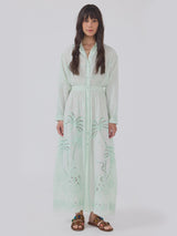 Eden cotton Palm Dress
