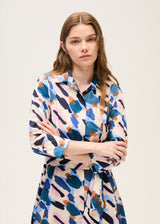 Belted cotton dress