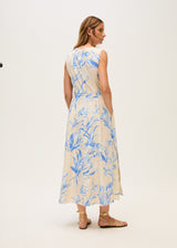 Printed sleeveless Dress