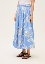 Floral Print Skirt