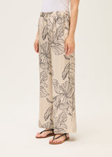 Silk Wide Trousers