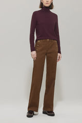 Wool blend turtleneck