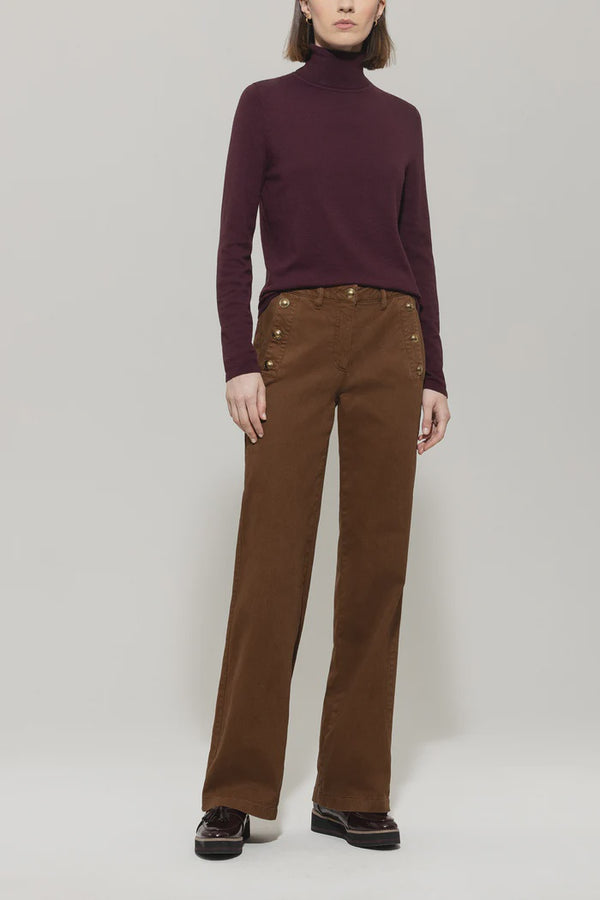 Wool blend turtleneck