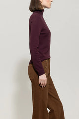 Wool blend turtleneck