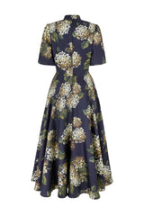 Prue silk twill dress
