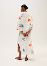Printed Linen Dress