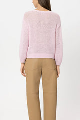 Blush Purl knit Pullover