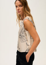 Silk SleevelessTop