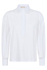 191460-01-Polo blouse w/trim