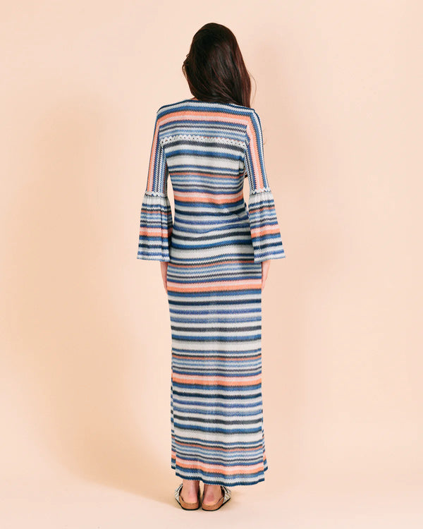 Rital Long Stripe Dress