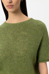 Alpaca Mix Pullover - Matcha