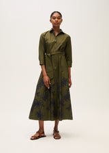 Cotton Dress with belt
