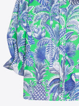 Tropical print shirt