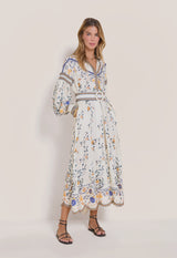 Flora Dancia flower Print dress