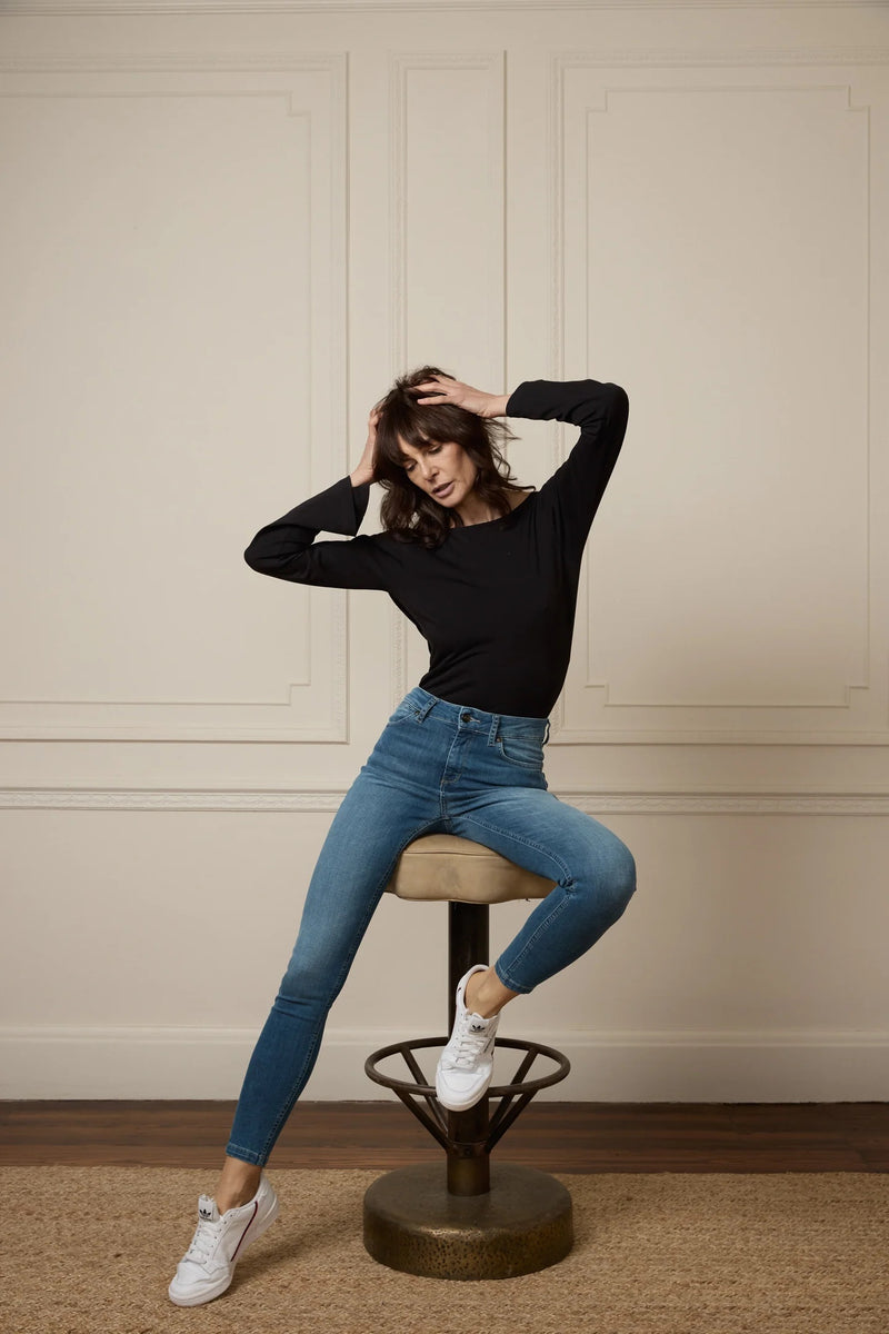 Rizzo High Top Ankle Skinny jeans