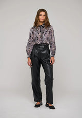 MargitDEA Blouse with Trim