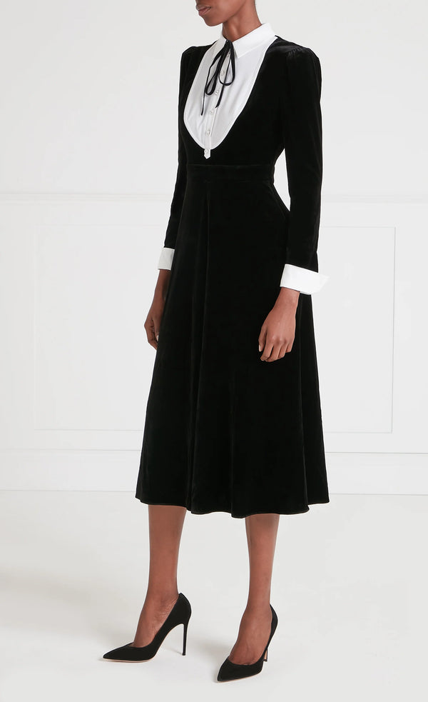 Pompidou sleeved dress